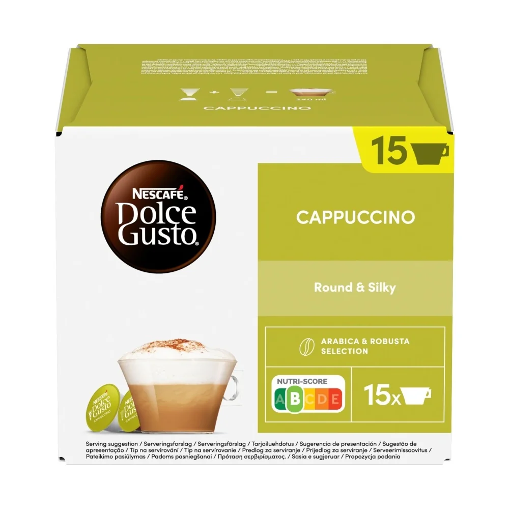Nescafé Dolce Gusto Cappuccino kávové kapsle 30 ks
