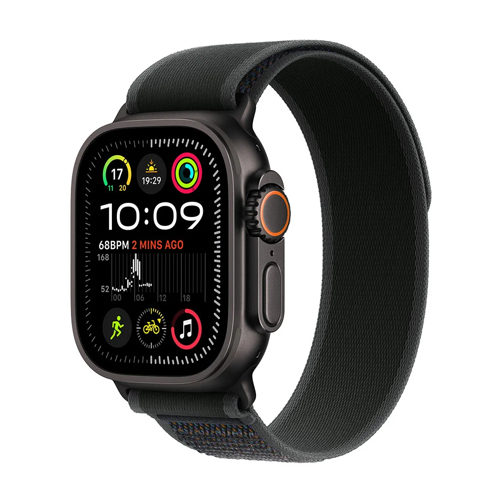 Apple Watch Ultra 2 49mm Black Titan, Bl.Trail,M/L chytré hodinky