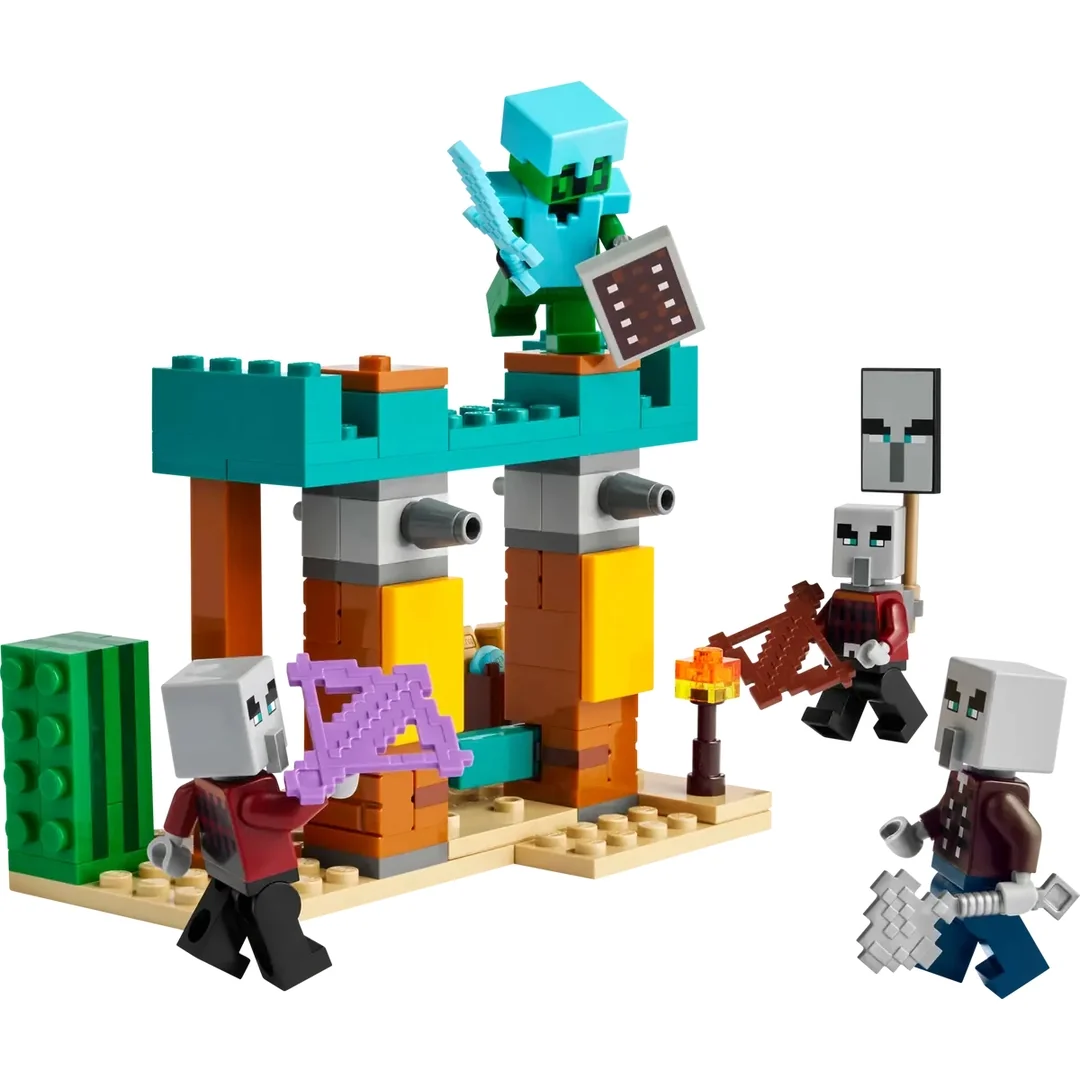 LEGO® Minecraft® 21267 Pouštní hlídka zákeřníků