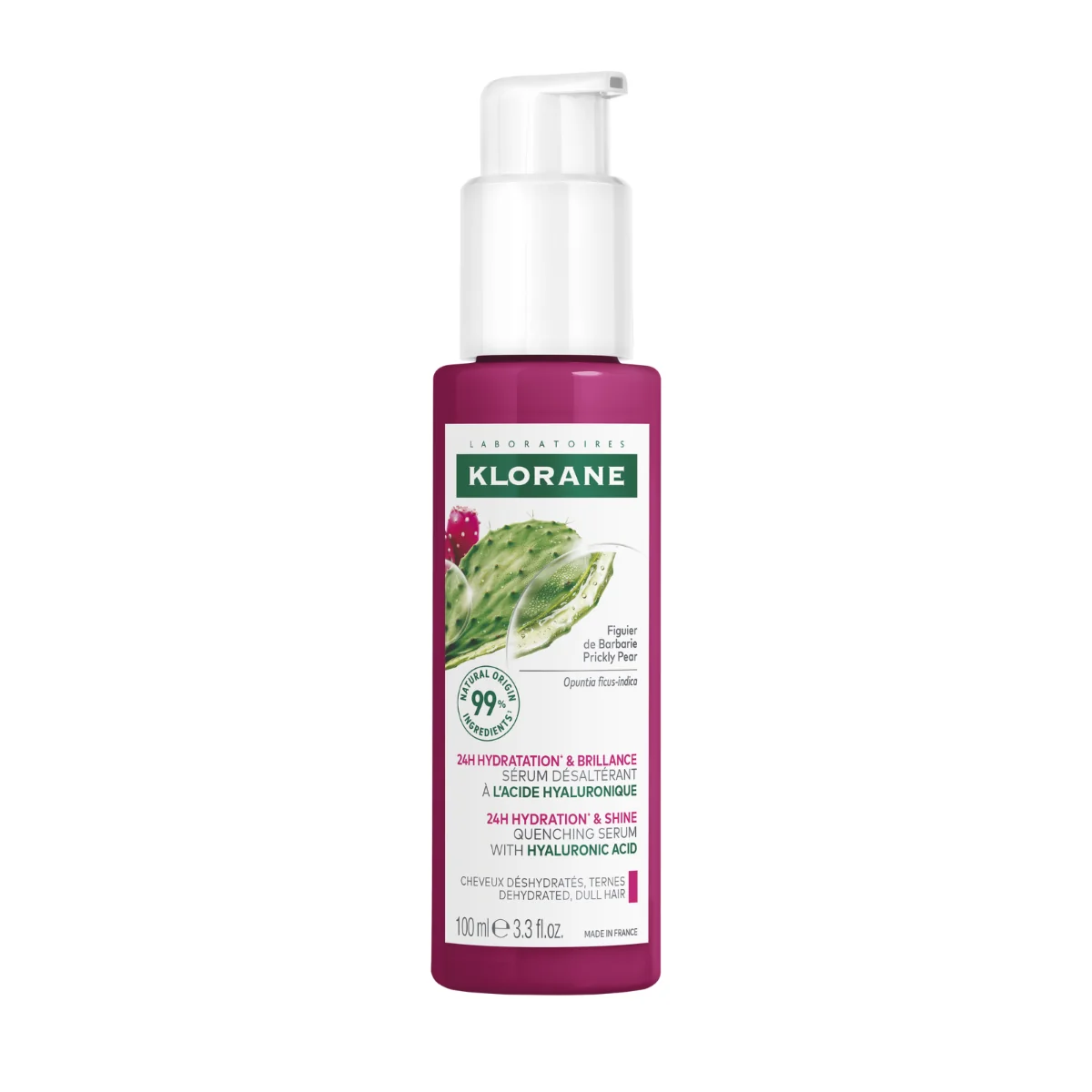 KLORANE Hydratační sérum s opuncií a kyselinou hyaluronovou 100 ml