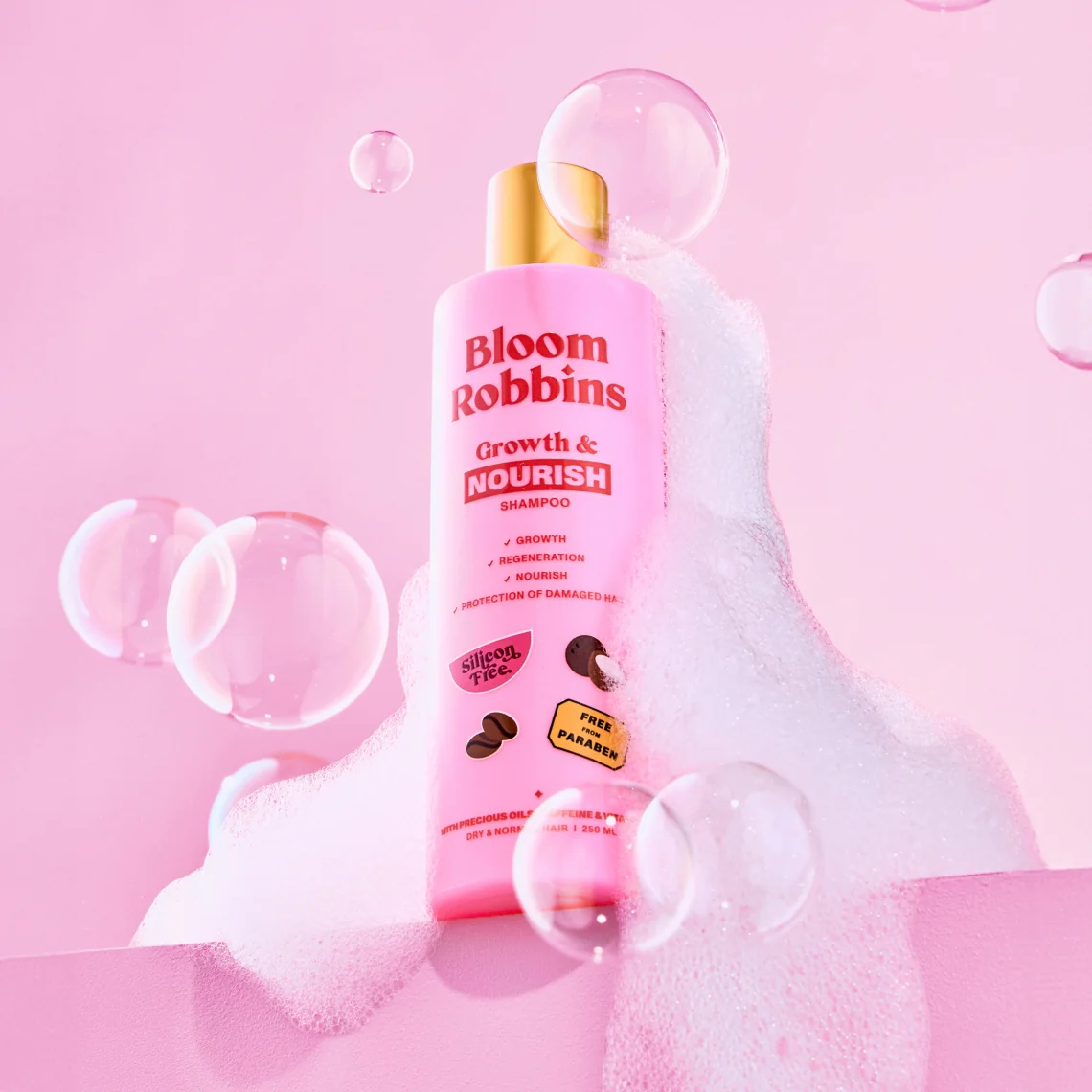 Bloom Robbins Šampon pro výživu a růst vlasů s bambuckým máslem 250 ml