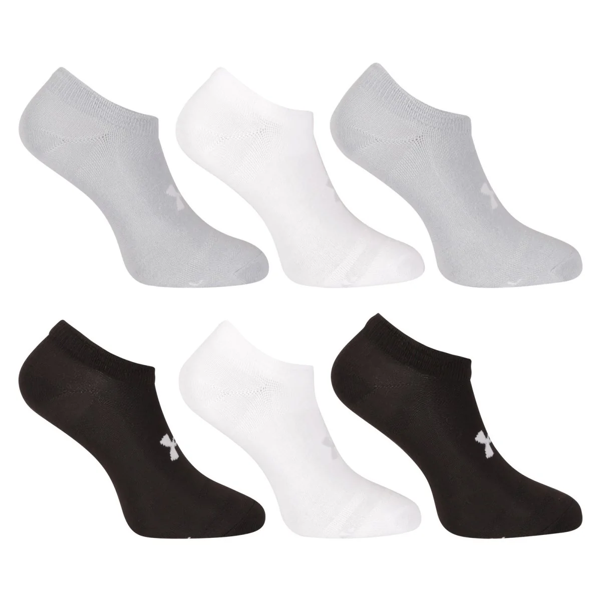 Under Armour 6PACK ponožky vícebarevné (1382611 002) L 