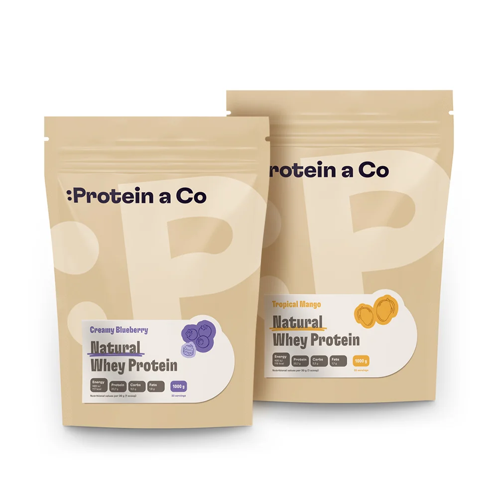 Protein a Co NATURAL WHEY PROTEIN 1 kg - jahoda