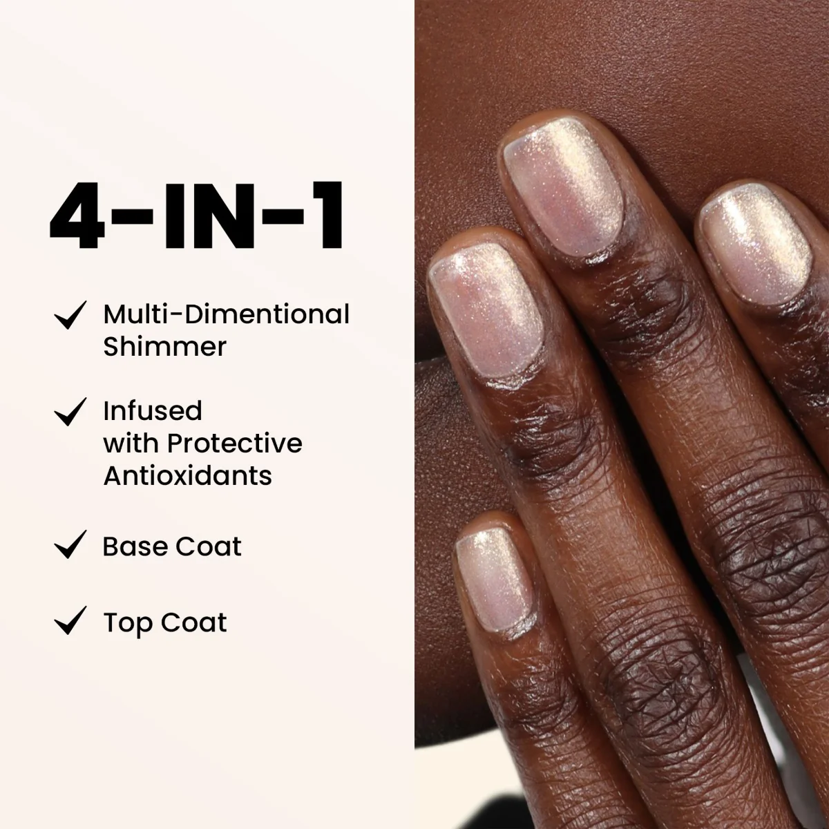 Londontown kur Shimmering Nail Highlighter Sunkissed lak a péče na nehty 12 ml