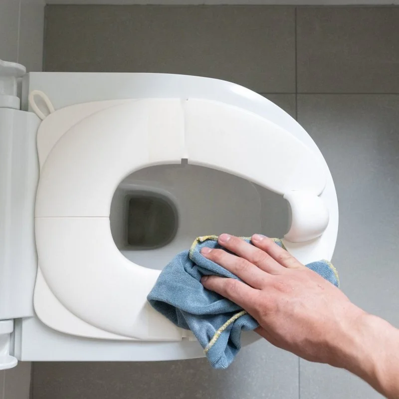 Dooky skládací WC adaptér White