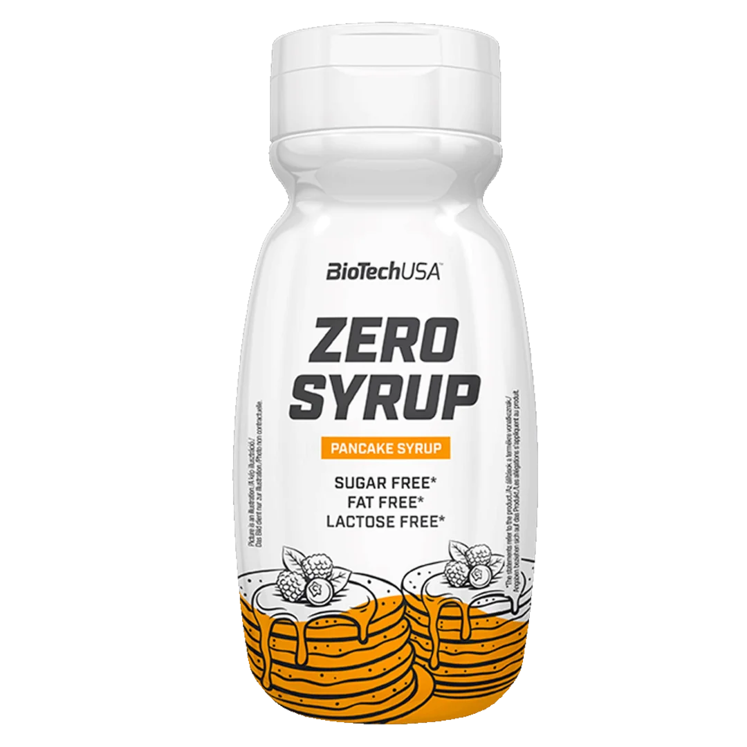 BioTech USA Zero Syrup 320ml - jahoda