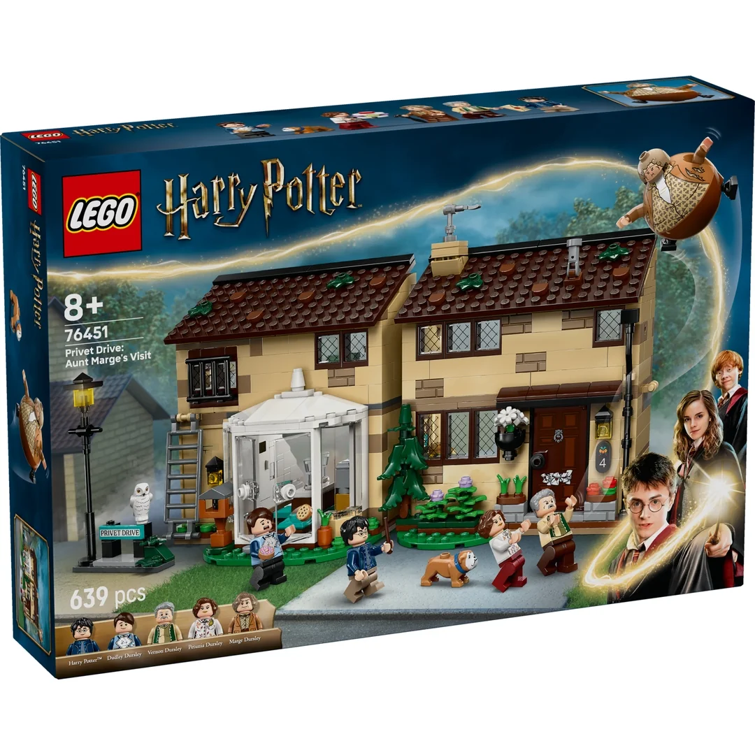 LEGO® Harry Potter™ 76451 Zobí ulice: Návštěva tety Marge