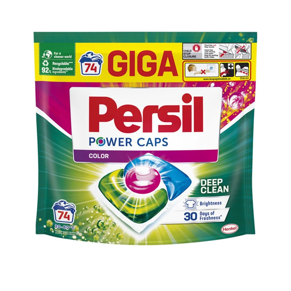 Persil Power Prací kapsle Color 74 ks