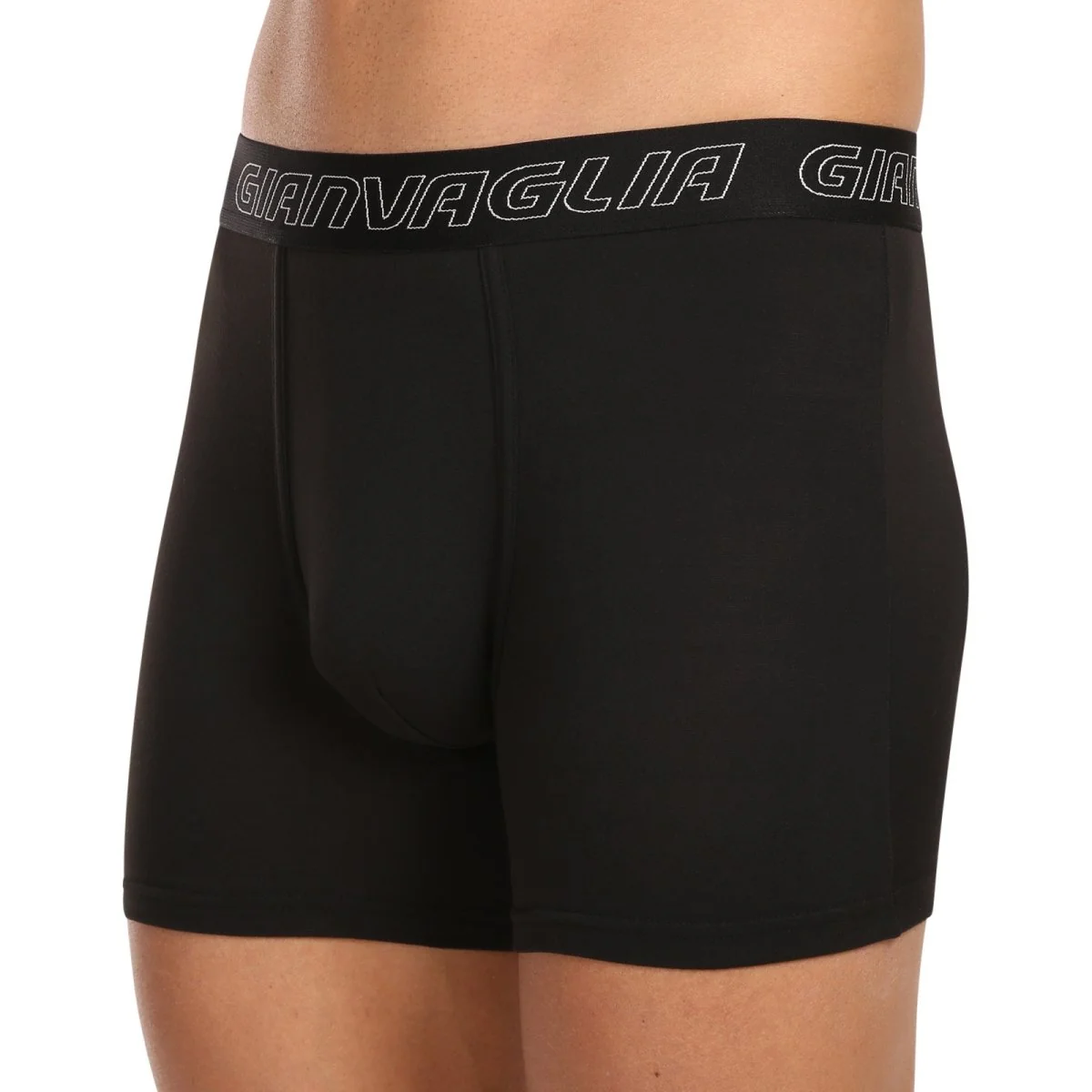 Gianvaglia 5PACK pánské boxerky černé (GVG-5015) XXL
