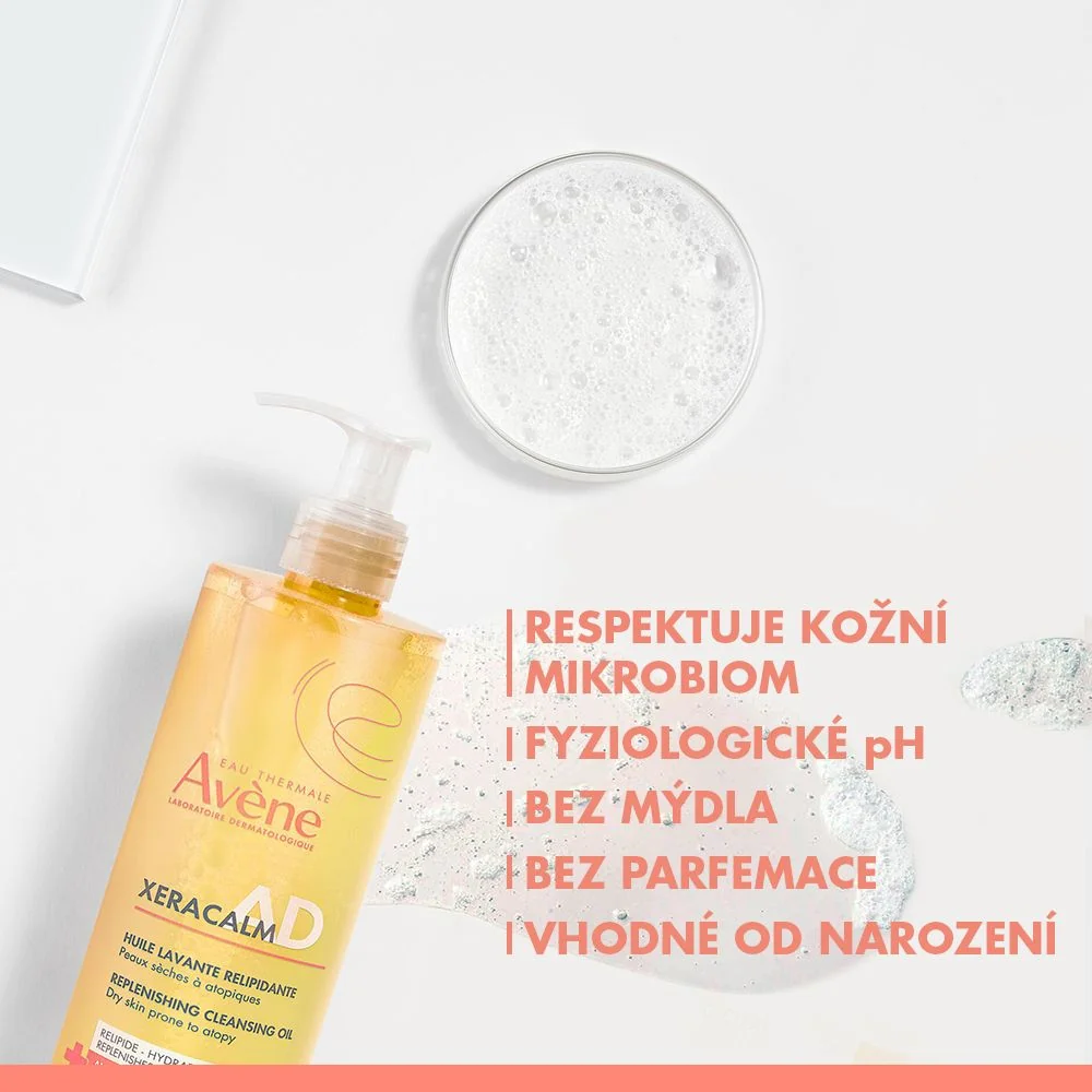 Avène Xeracalm AD relipidační mycí olej 400 ml