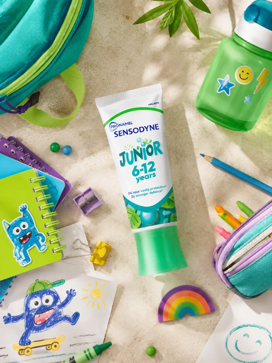 Sensodyne Junior zubní pasta pro děti 6-12 let 50 ml