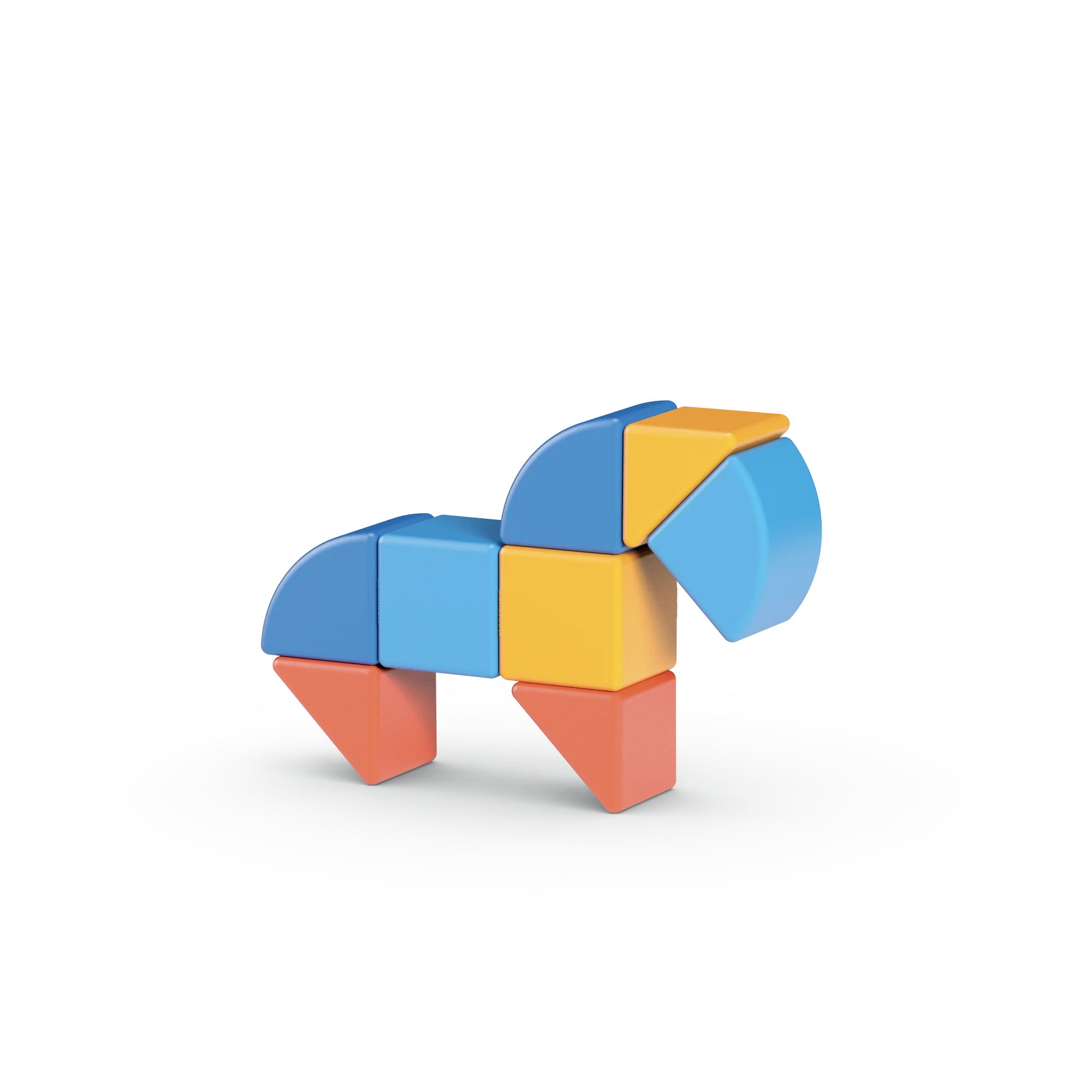 Geomag Magicube Shapes magnetická stavebnice 9 dílků