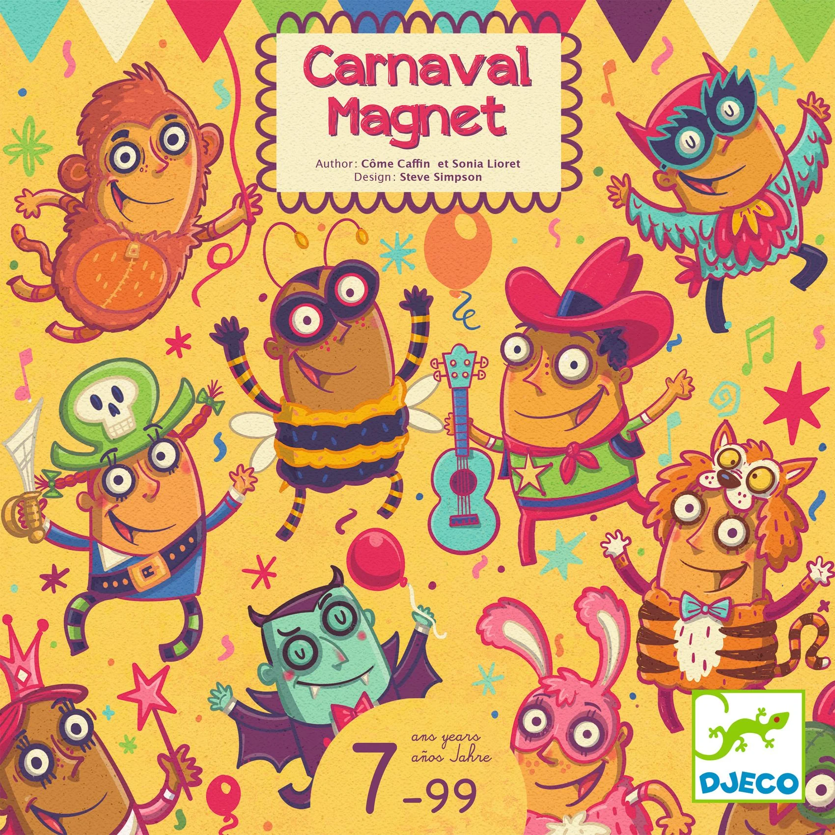 Djeco Stolní hra Carnaval Magnet 