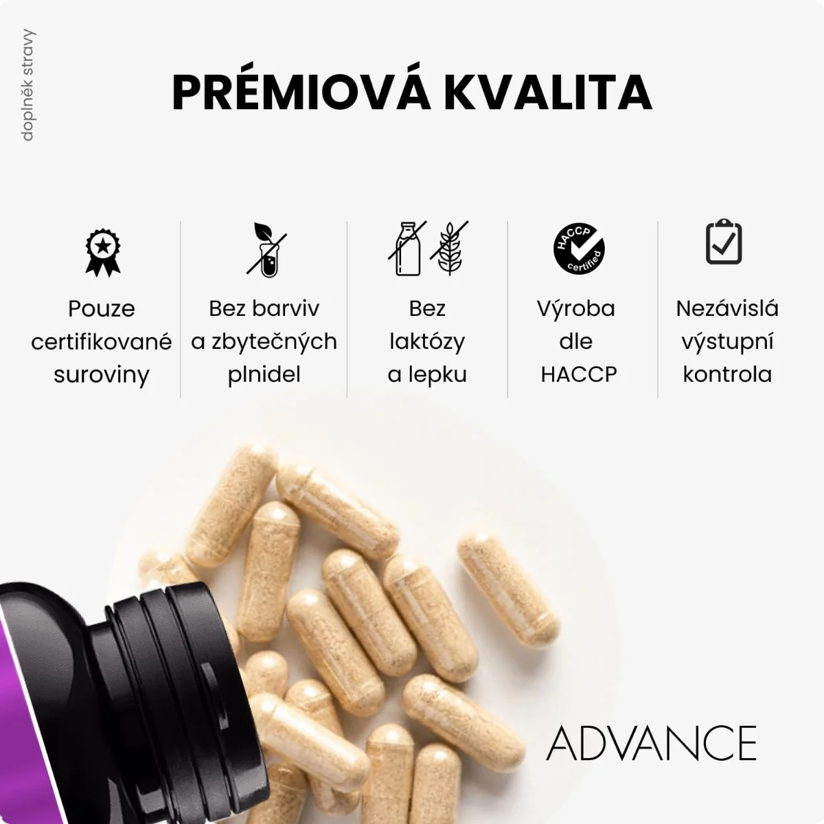 ADVANCE Diaben hladina cukru 60 kapslí