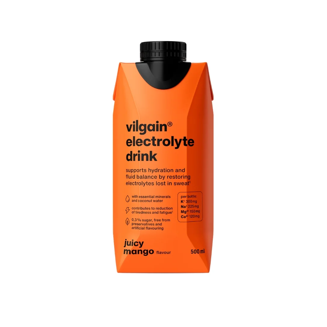 Vilgain Electrolyte Drink 500 ml šťavnaté mango
