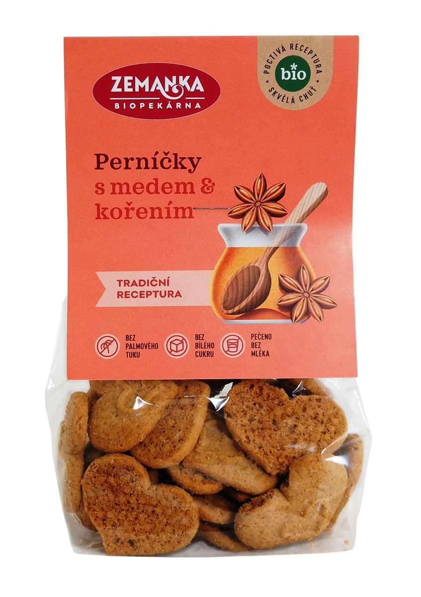 Zemanka BIO Perníčky s medem 100 g