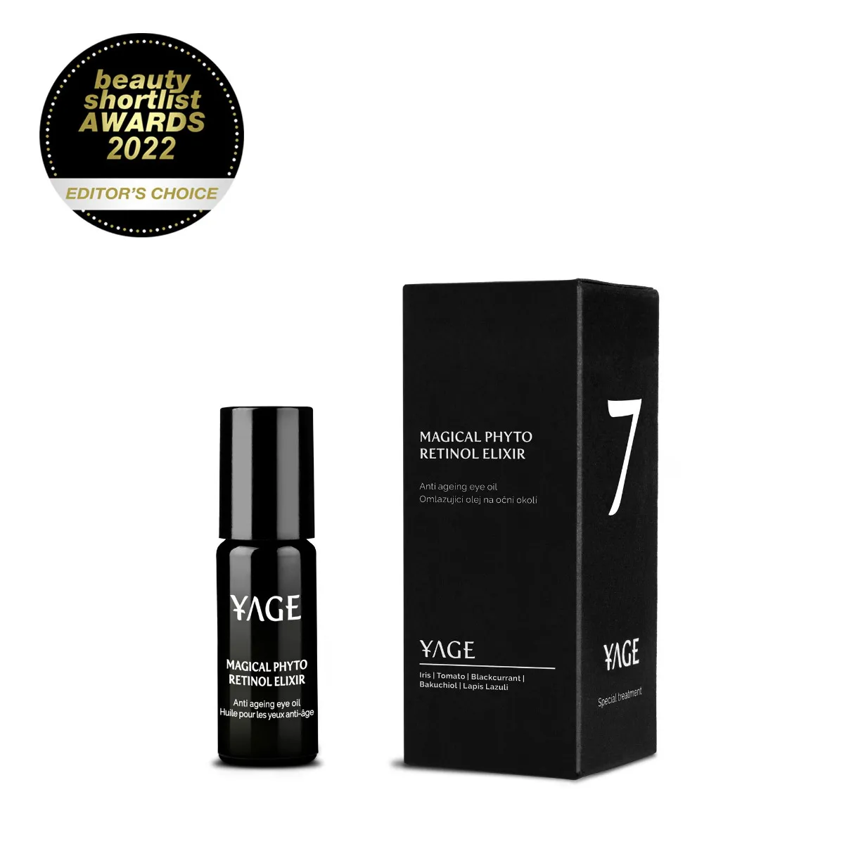 YAGE Magical Phyto Retinol Elixir omlazující olej na oční okolí 10 ml