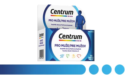 Centrum multivitamín pro muže - vysoce kvalitní výživové složení vyvinuté speciálně pro muže