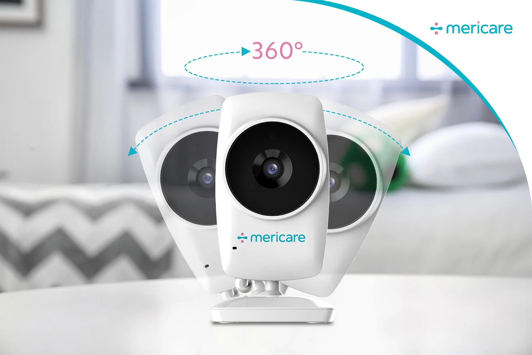 Mericare SM32 dětská video chůvička