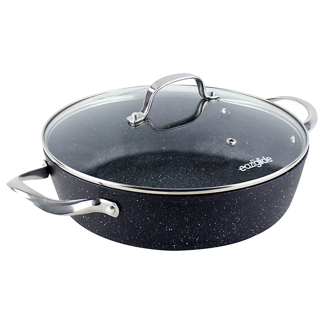 Imperial International LTD Eaziglide Neverstick2 nízký hrnec s poklicí 28 cm (1056)