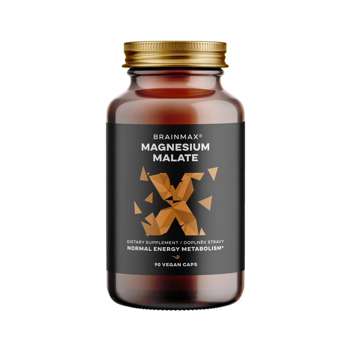 BrainMax Magnesium Malate 90 kapslí