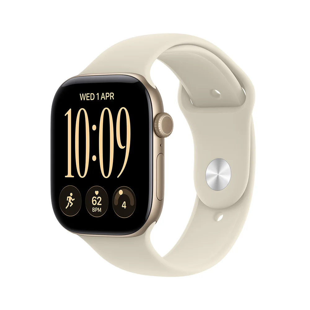 Apple Watch Series 12 46mm L.Gold, Sand SB, S/M chytré hodinky