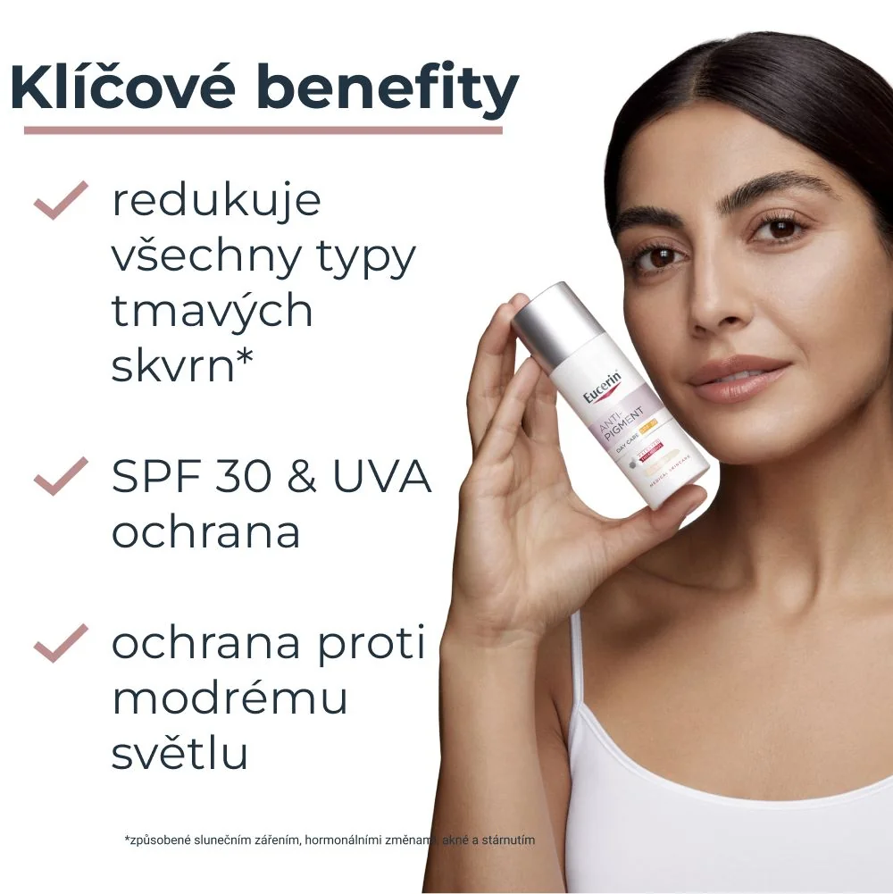 Eucerin AntiPigment SPF30 tónovaný denní krém světlý 50 ml