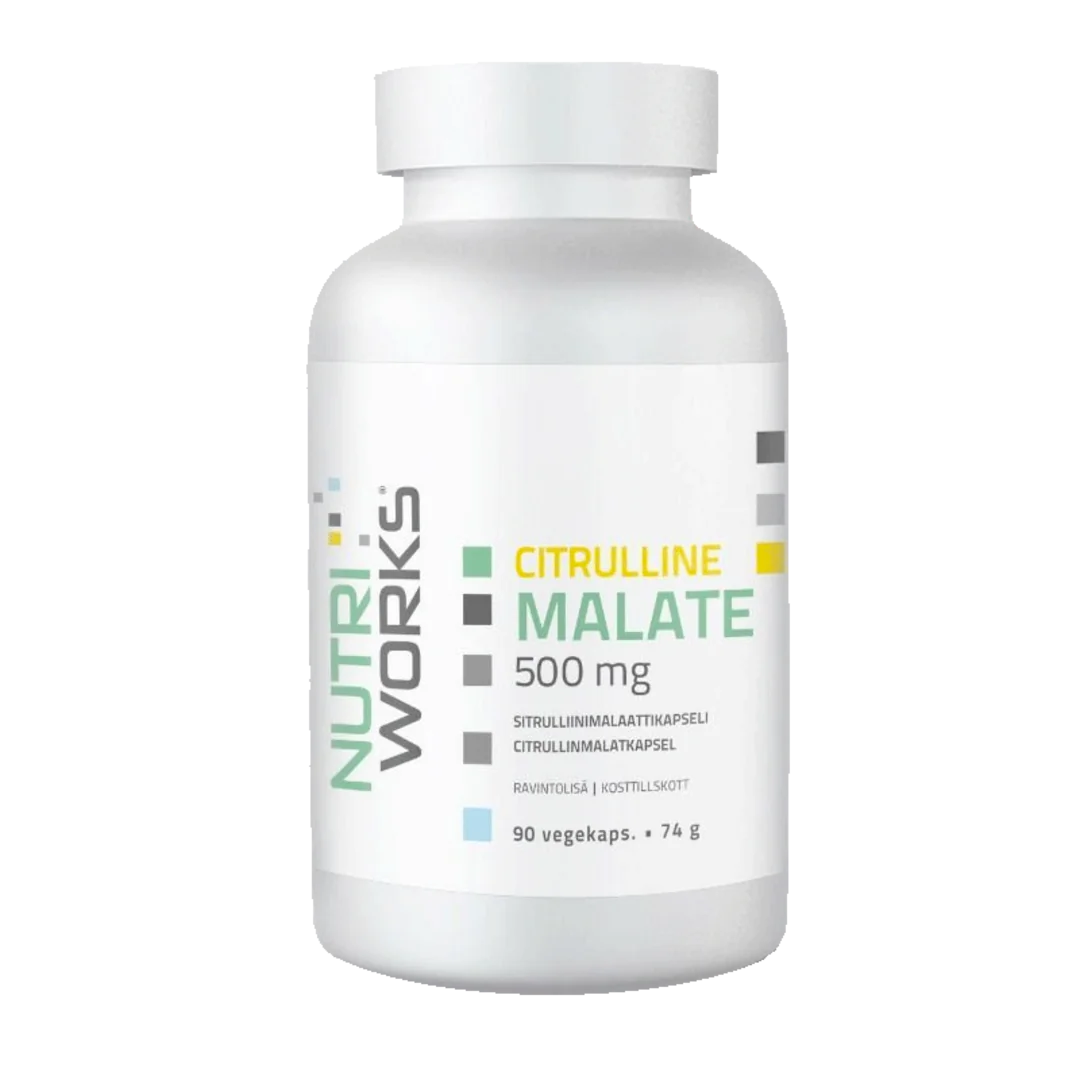 NutriWorks Citrulline Malate 500mg - 90 kapslí