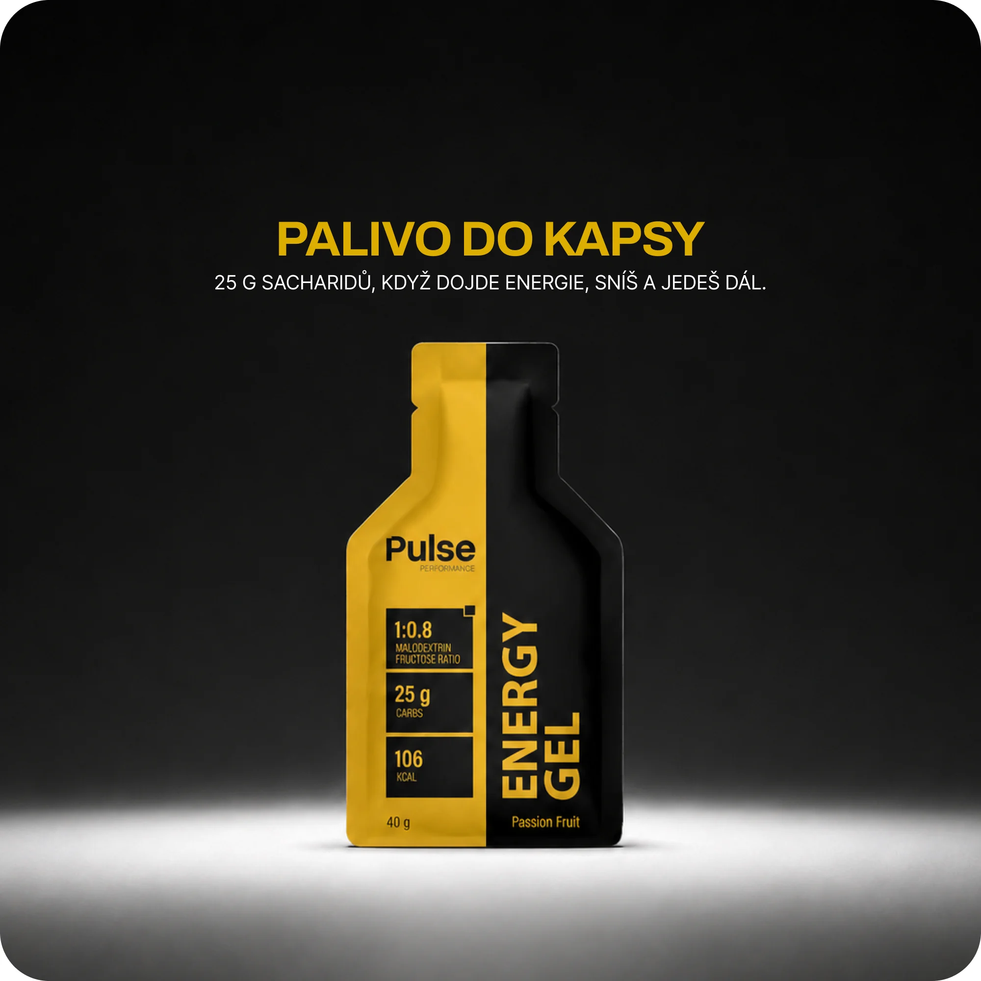 Pulse Performance Energy Gel Passion Fruit 40 g