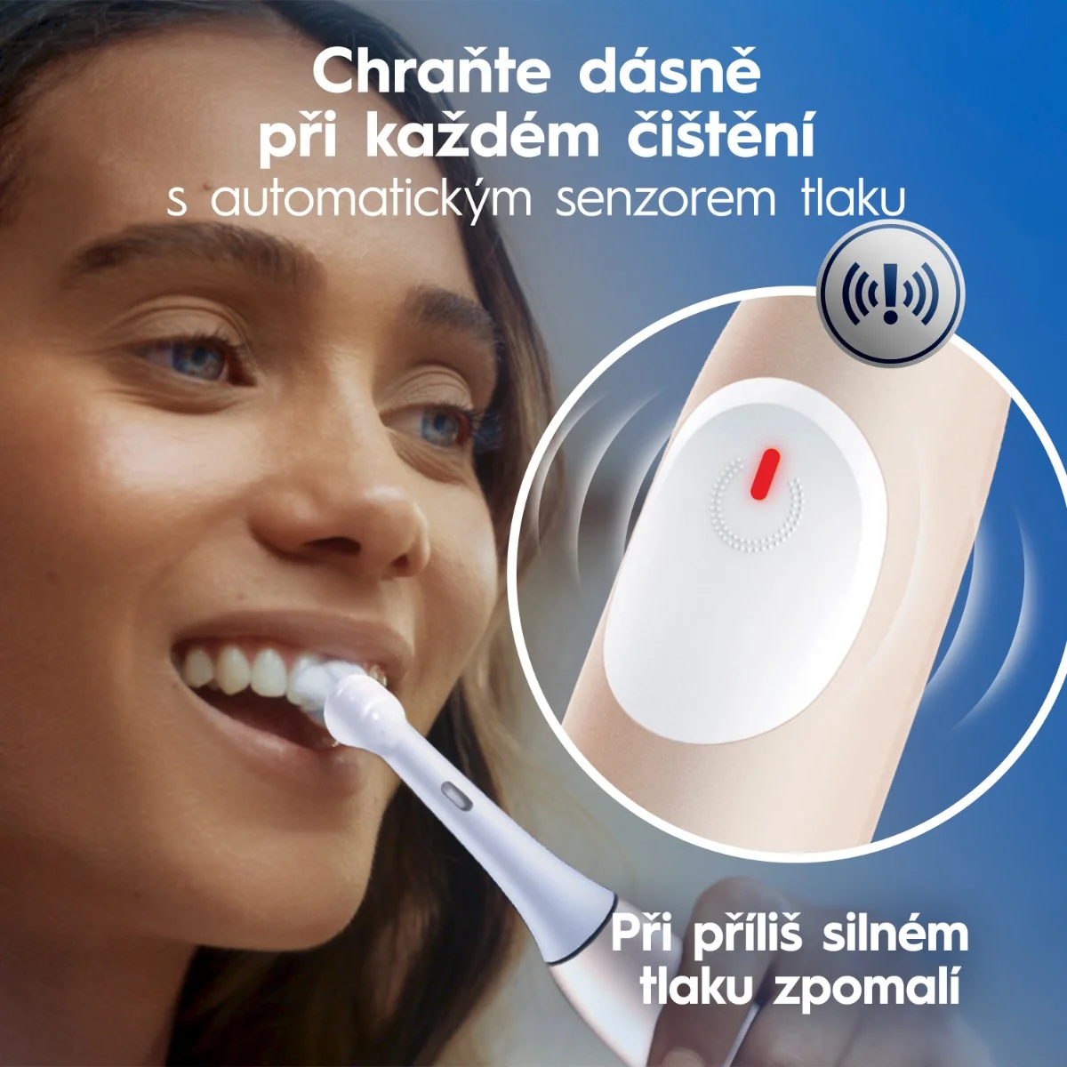 Oral-B iO 2 elektrický zubní kartáček světle růžový