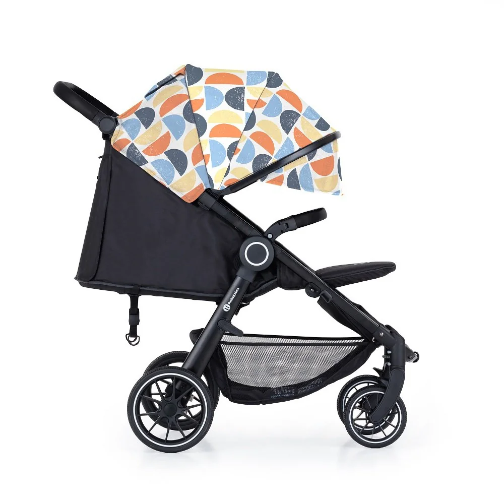 Petite&Mars Kočárek Street+ RWS Black Limited 100 Retro