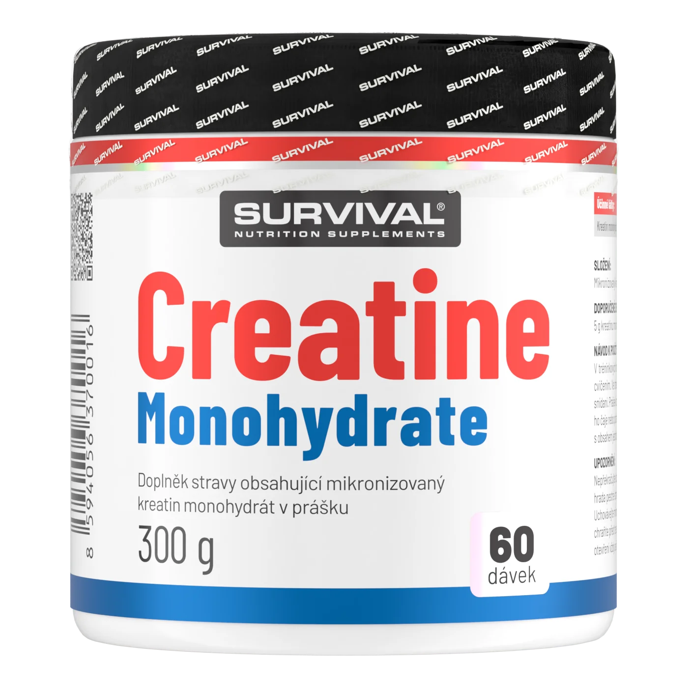 Survival Creatine Monohydrate 300 g