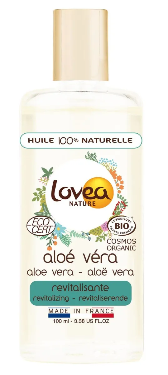 Lovea 100% Přírodní BIO revitalizační tělový olej s aloe vera
