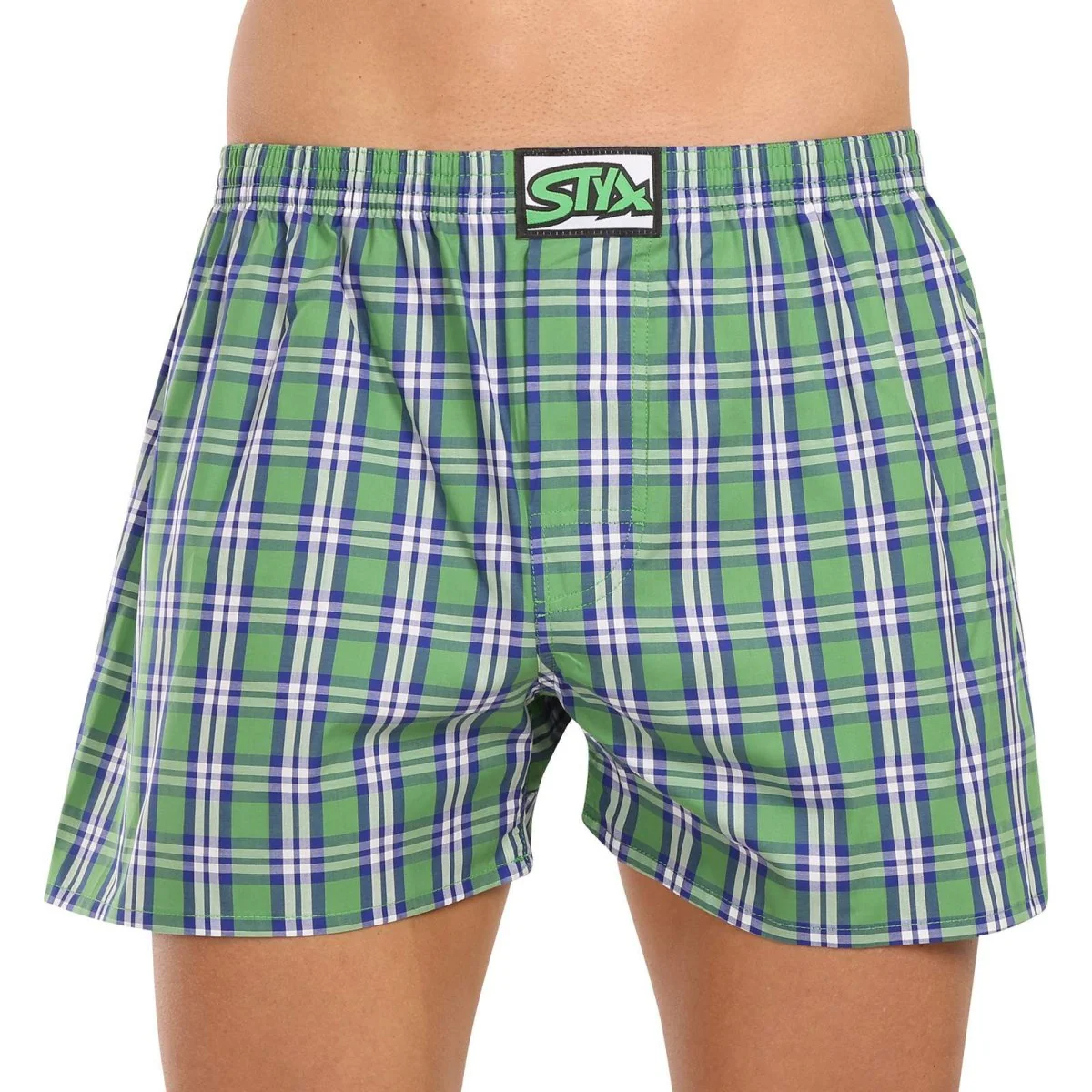 Styx 3PACK pánské trenky klasická guma vícebarevné (3A20246) L