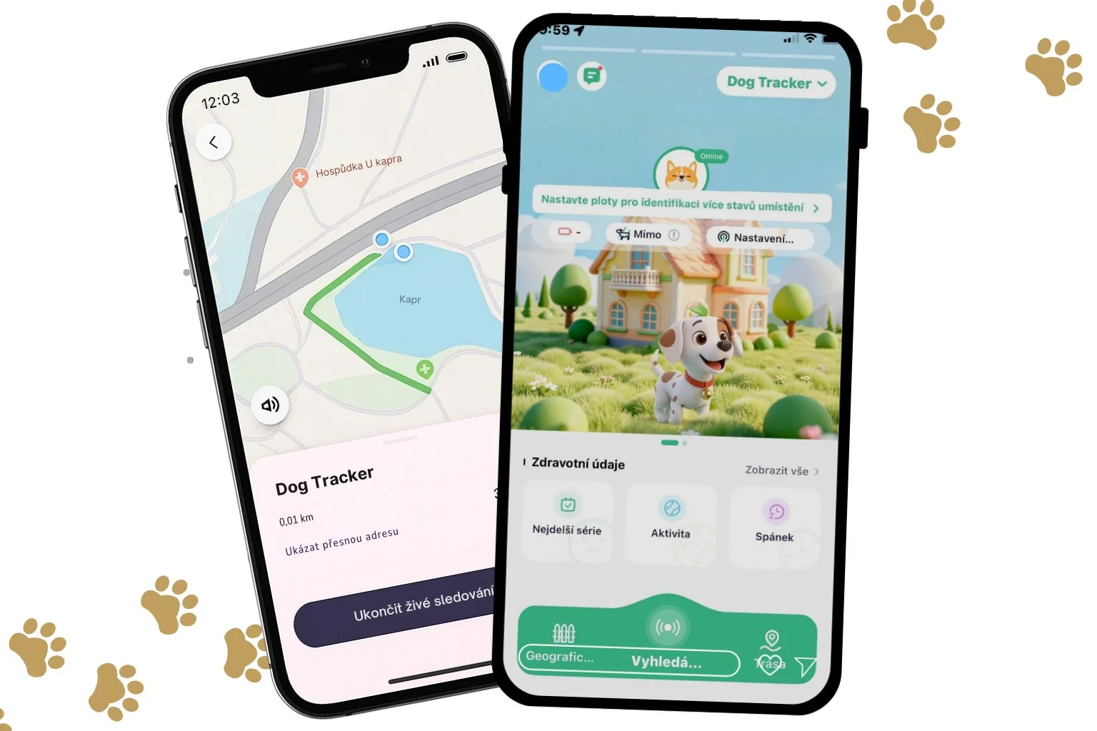 Symplee P5 GPS lokátor pro zvířata