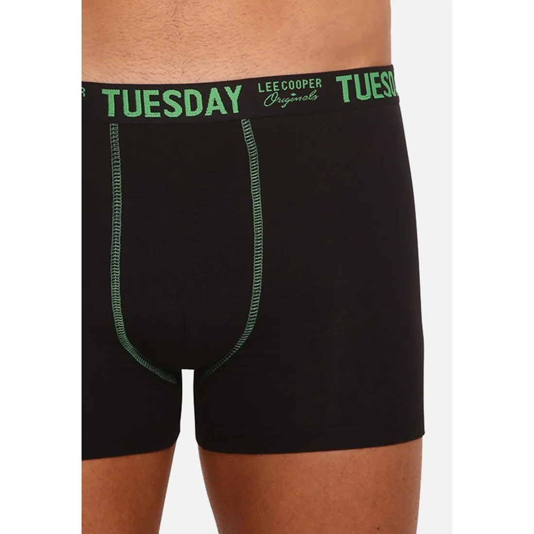 Lee Cooper 7PACK pánské boxerky černé (LCUBOX7P0110-1769913) M