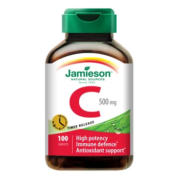 Jamieson Vitamín C s postupným uvolňováním 500 mg 100 tablet