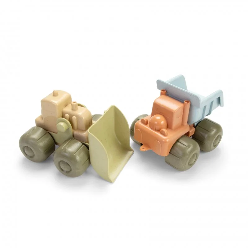 DANTOY BIOplastic sada stavebních autíček 2ks 24m+