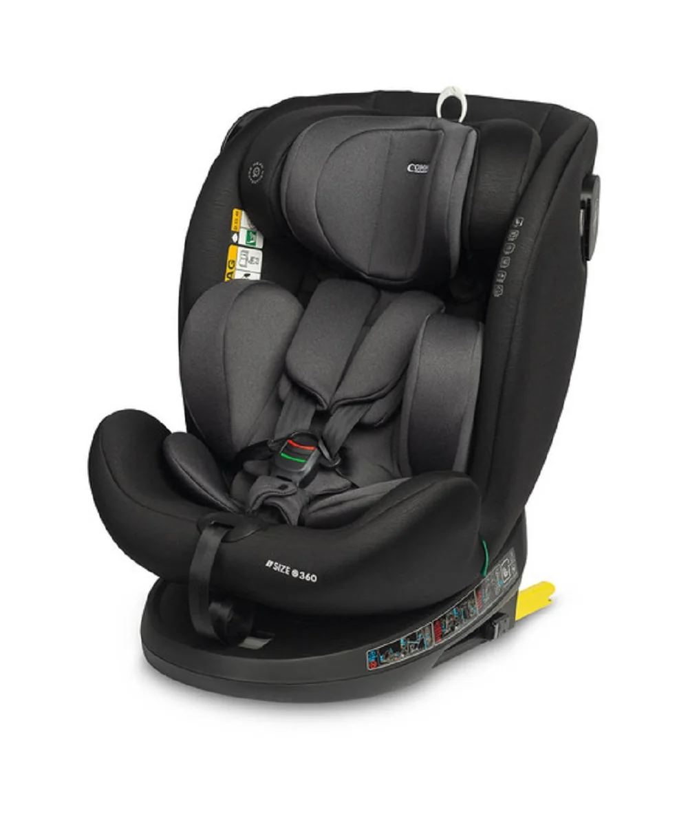 Caretero Autosedačka s isofixem COMMO I-size, 40-150cm, grafit