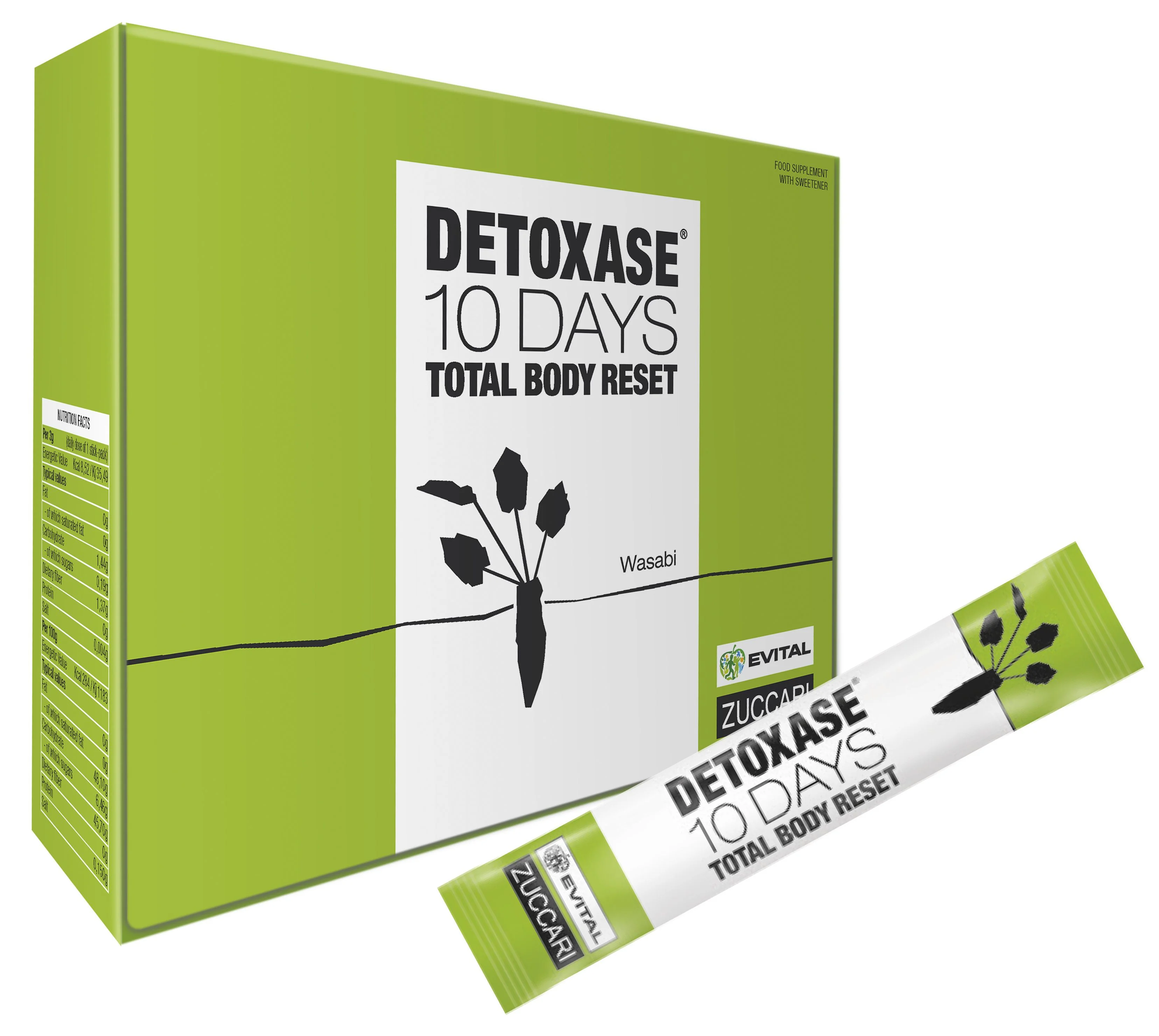 Zuccari DETOXASE sáčky 10x3 g