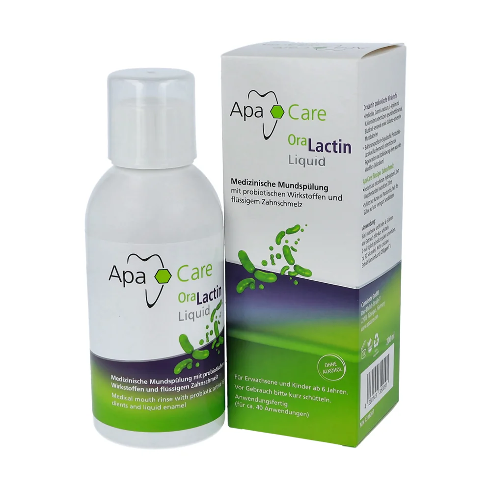ApaCare OraLactin ústní voda s probiotiky 200 ml