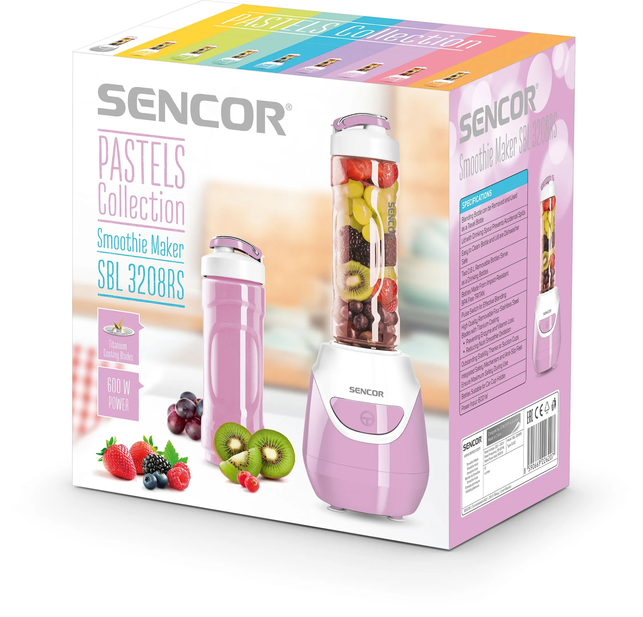 SENCOR SBL 3208RS smoothie mixér