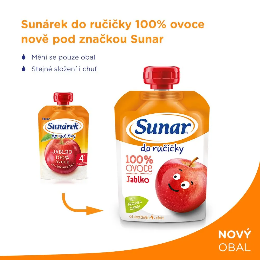 Sunar Do ručičky jablko 100 g