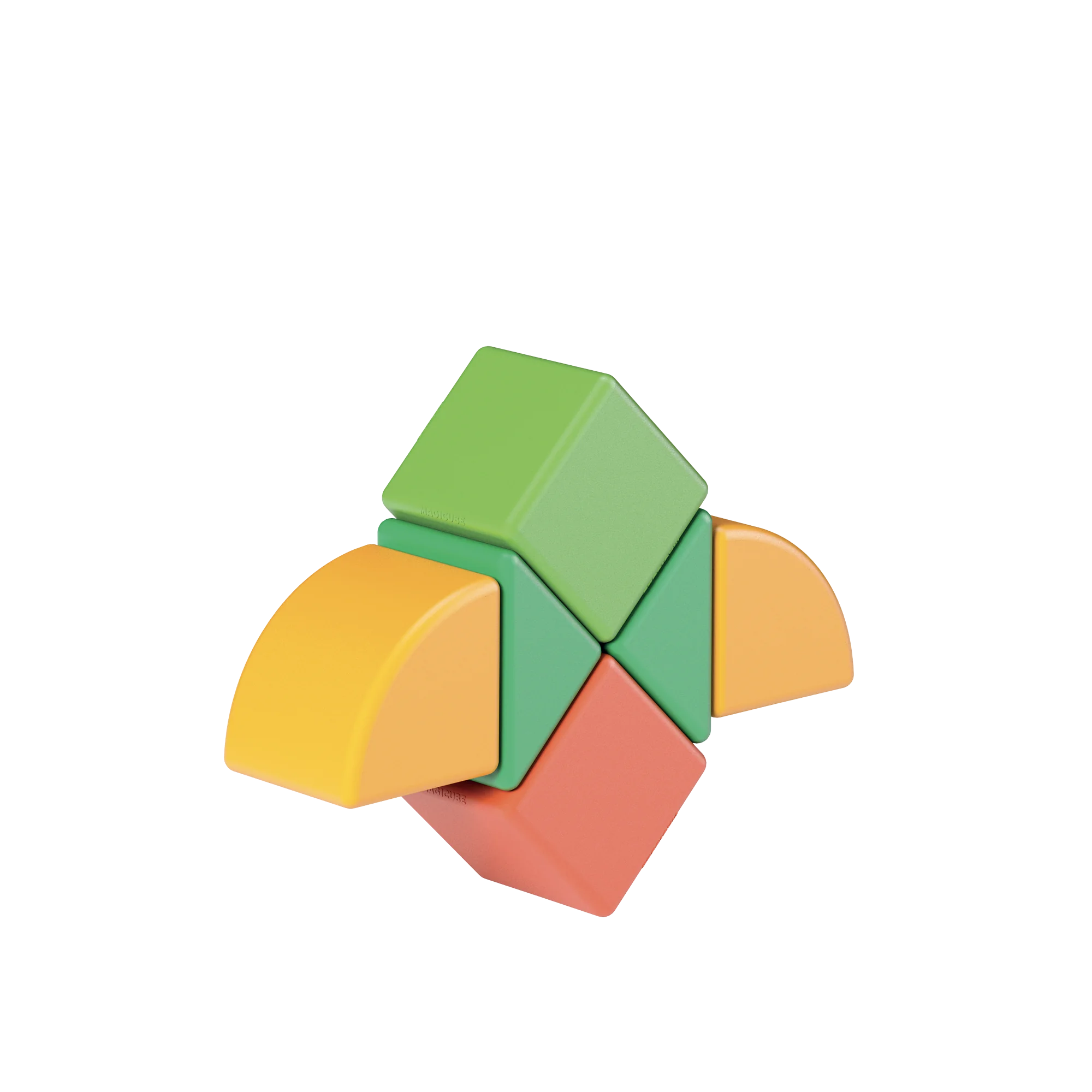 Geomag Magicube Shapes magnetická stavebnice 6 dílků