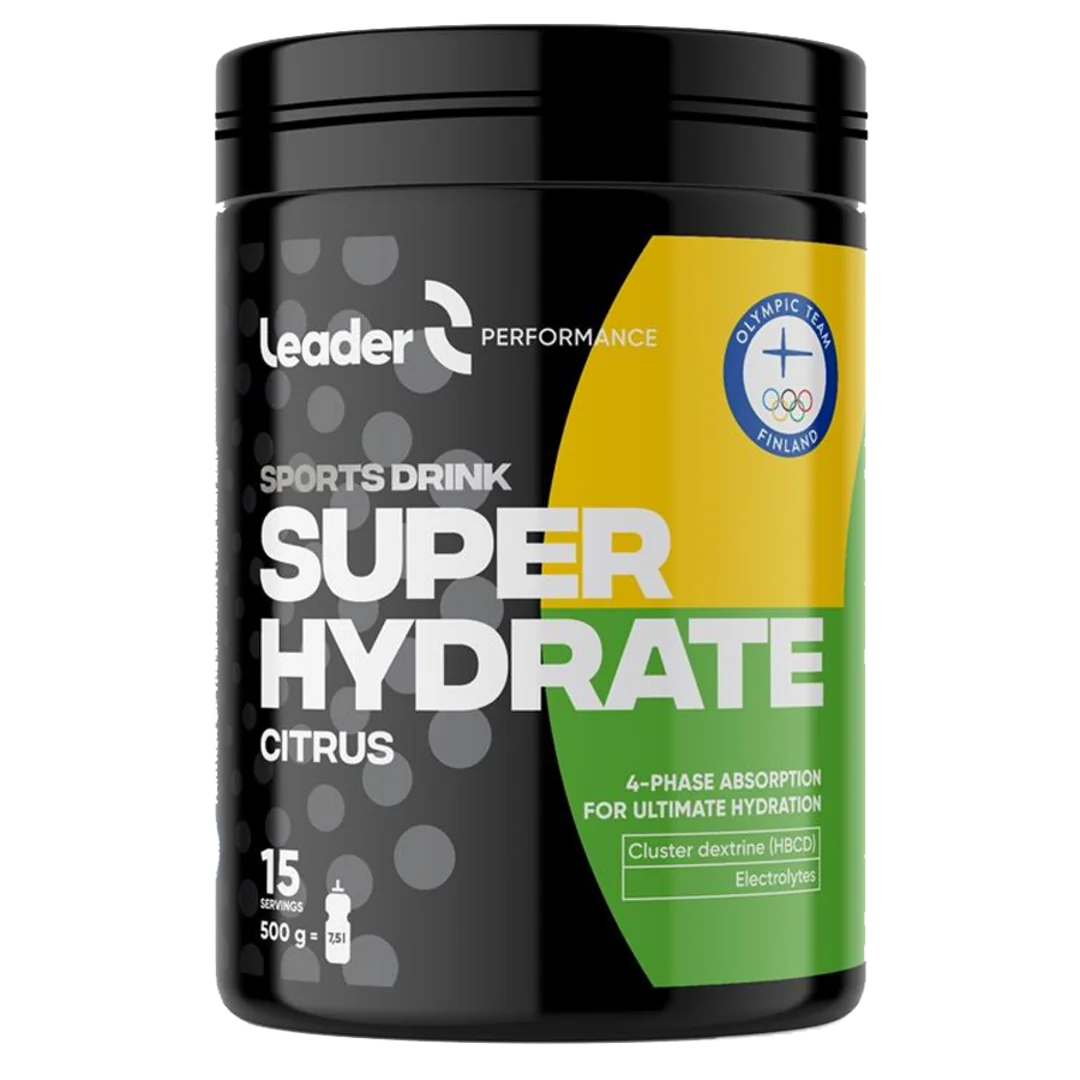 LEADER Sports Drink Super Hydrate 500g - citrus