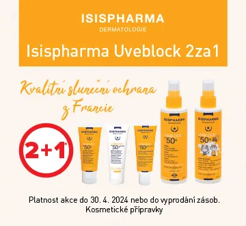 ISISPHARMA UVEBLOCK 2+1 (duben 2024)