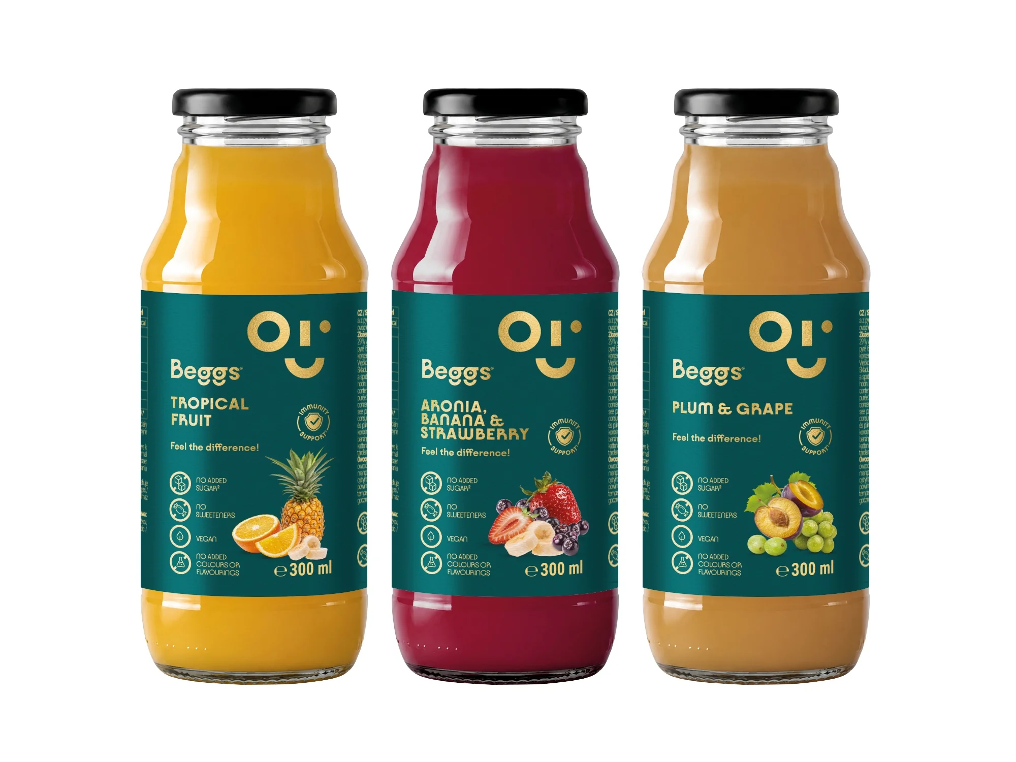 Beggs Tropické ovoce nápoj 300 ml