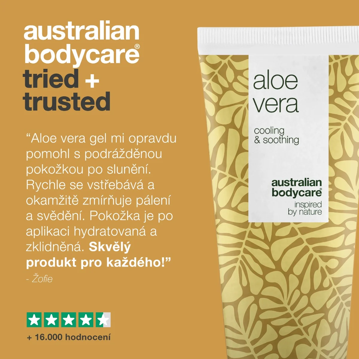 Australian Bodycare Aloe Vera Gel 200 ml