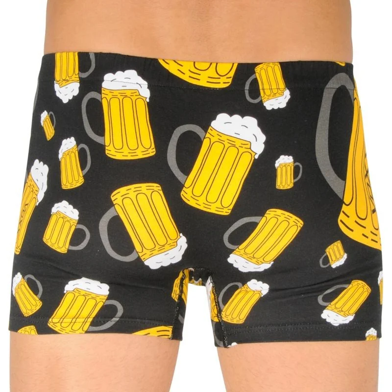 VoXX Pánské boxerky vícebarevné (Kevin-velké černé) M