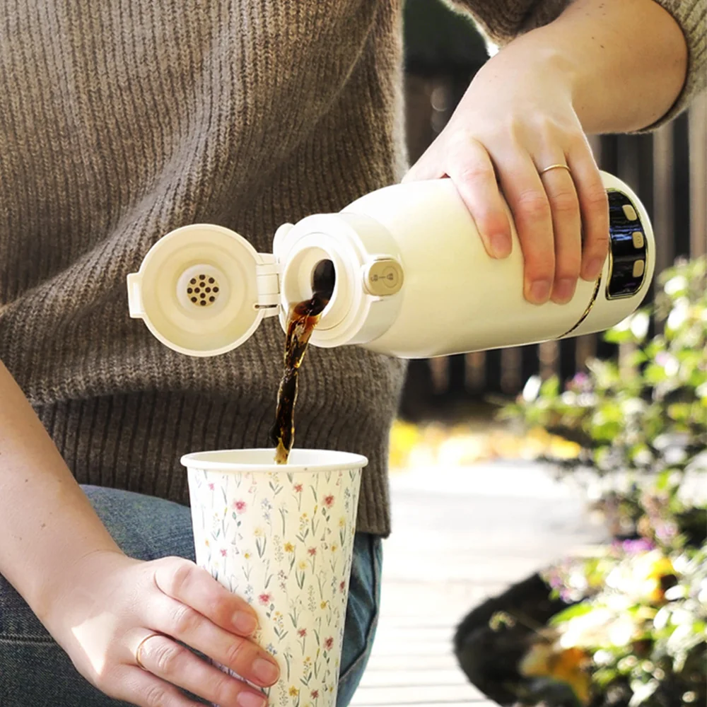 NENO Savia Ohřívač mléka a nápojů přenosný 500 ml